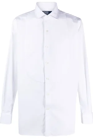 Ralph Lauren Spread-collar cotton shirt