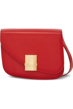Salvatore Ferragamo Small Asymmetric leather crossbody bag