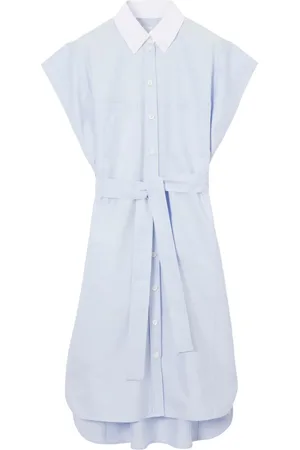 Burberry Belted cotton shirt dress