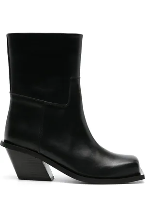Gia Borghini Blondine ankle leather boots