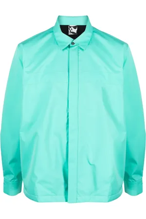 GR10K Concealed-front shirt jacket