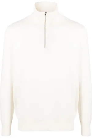 Sandro Zip-up high-neck jumper
