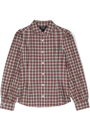 Ralph Lauren Tartan-print cotton shirt