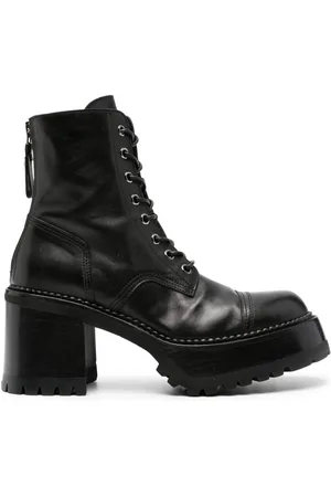 Premiata 80mm lace-up leather boots