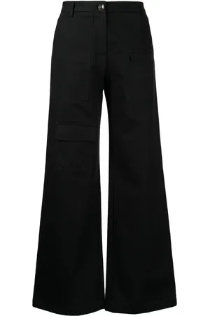 VIVETTA Wide-leg cotton cargo trousers