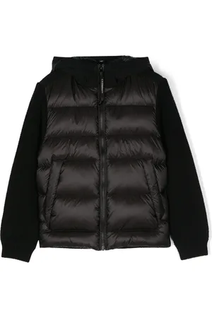 C.P. Company Panelled tonal padded jacket