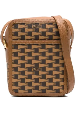 Shop Bally Fluk Nylon Crossbody Bag