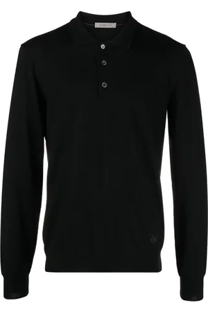 corneliani Virgin wool polo sweater