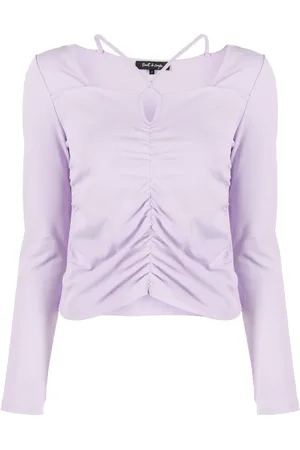 tout a coup Ruched cotton T-Shirt