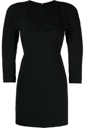 VERSACE Rounded-shoulder minidress