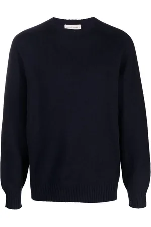 OFFICINE GENERALE Crew-neck merino-blend jumper