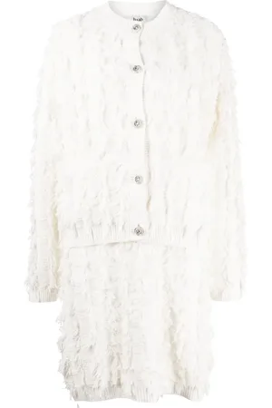 B+AB Cotton button-up cardigan