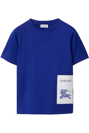 Burberry Kids Monogram map-print Stretch Jersey T-shirt - Farfetch