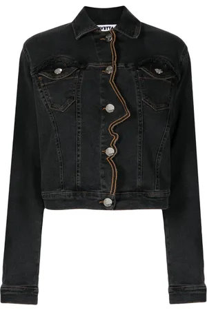 VIVETTA Trim-embroidered denim jacket