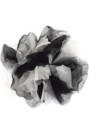 CHANEL 2004 CC tulle hair-comb