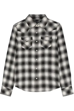 Ralph Lauren Plaid-pattern cotton shirt