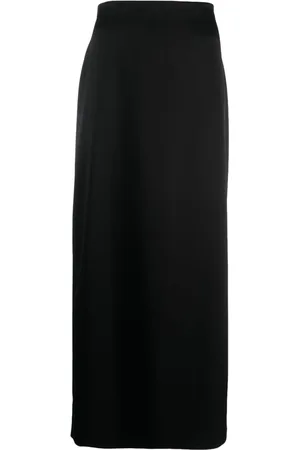 Lanvin Satin midi skirt