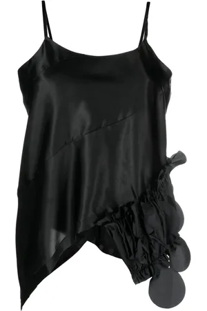 Comme des Garçons Satin asymmetric top