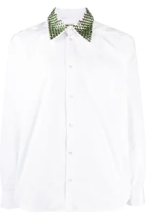 Namacheko Crysttal-embellished long-sleeve shirt
