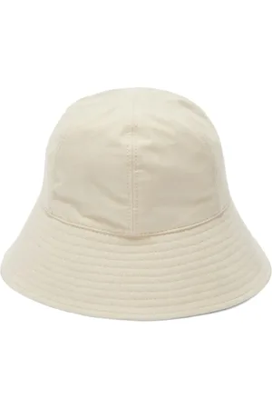 Jil Sander Wide-brim cotton bucket hat
