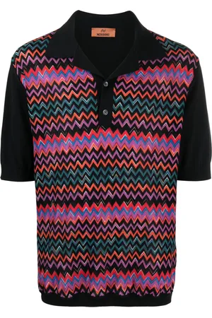 Missoni Zigzag-pattern polo shirt