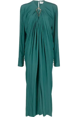Lanvin Draped midi dress