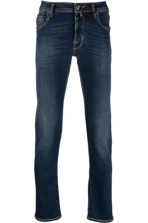 Jacob Cohen Skinny-leg logo-patch jeans