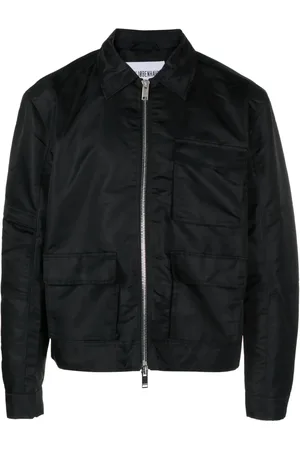 HAN Kjøbenhavn Zip-up collared shirt jacket