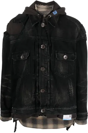 Maison Mihara Yasuhiro Panelled-design cotton jacket