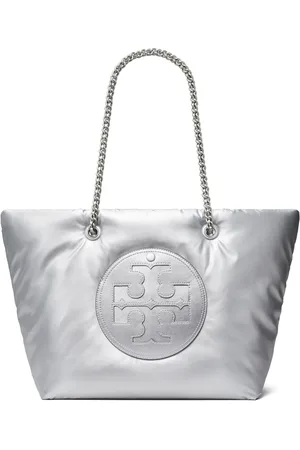 Tory Burch Ella Chain Soft metallic tote bag