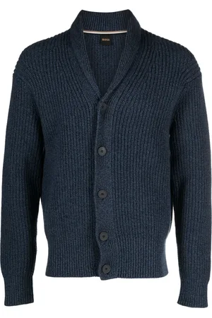 HUGO BOSS V-neck button-up cardigan