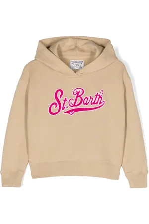 MC2 SAINT BARTH Logo-print cotton jersey hoodie