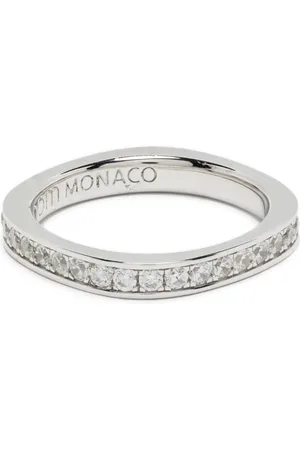 APM Monaco Dainty pav?? embellished ring