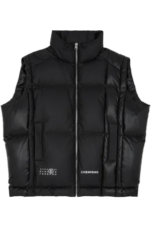 Maison Margiela X Chen Peng logo-print padded gilet
