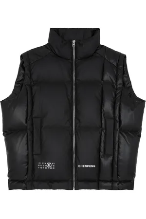 Maison Margiela X Chen Peng logo-print padded gilet