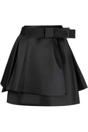 DICE KAYEK Bow-detail A-Line skirt