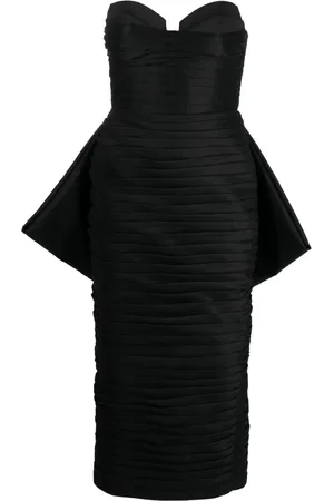 RACHEL GILBERT Marji strapless midi dress