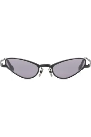KUBORAUM Sculpted-arms cat-eye frame sunglasses