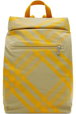 Burberry Roll checked backpack