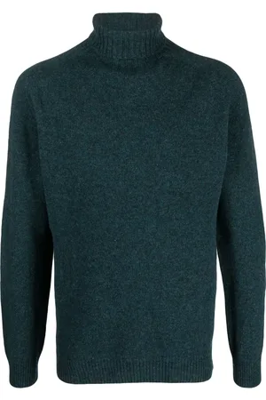 Sunspel Roll-neck lambs-wool jumper