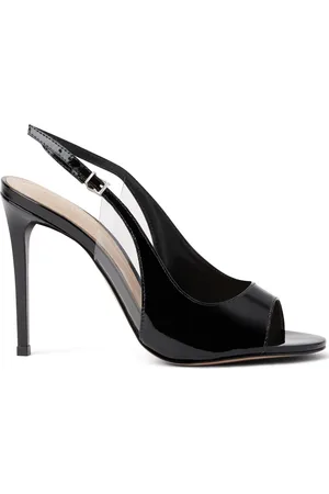Schutz 110mm slingback leather sandals
