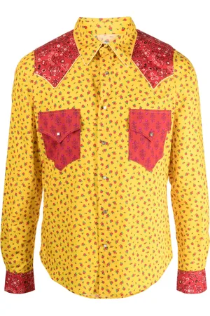 ERL Fruit-print cotton shirt