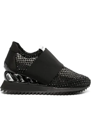 LE SILLA Gilda rhinestone-embellished sneakers
