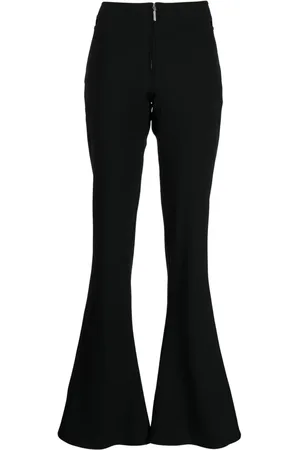 Jean Paul Gaultier Low-rise flared trousers
