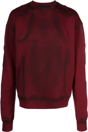 HELIOT EMIL Tie-dye panelled cotton sweatshirt