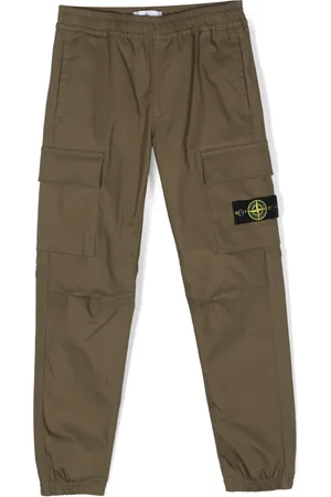 Stone Island Compass-patch cargo trousers