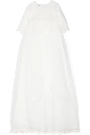 JESURUM BABY Macram??-detail long dress