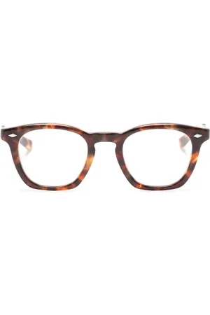 Eyevan 7285 Tortoiseshell round-frame sunglasses