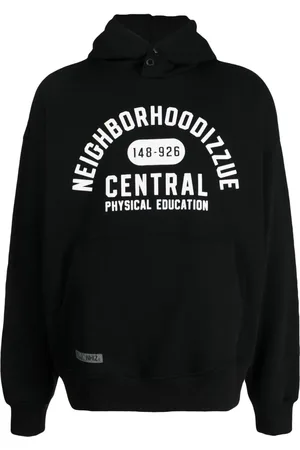Izzue Slogan-print cotton-blend hoodie
