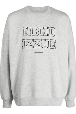 Izzue Logo-embroidered cotton-blend sweatshirt